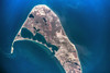Satellite view of Nantucket Island, Cape Coad, Massachusetts, USA Poster Print by Panoramic Images - Item # VARPPI181074
