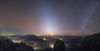 Zodiacal light and Milky Way shines brightly above towns and villages in China. Poster Print by Jeff Dai/Stocktrek Images - Item # VARPSTJFD200063S