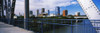 View from Junction Bridge Pedestrian Walkway, Little Rock, Arkansas, USA Poster Print by Panoramic Images - Item # VARPPI154009