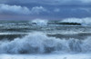 Stormy skies over a west coast beach; Greymouth, South Island, New Zealand Poster Print by Nicola M Mora / Design Pics - Item # VARDPI12309150