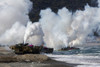 Korean amphibious assault vehicles land on Dogu Beach, South Korea. Poster Print by Stocktrek Images - Item # VARPSTSTK108889M