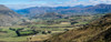 Crown Range Road descends to Queenstown, Crown Range, Central Otago District, Otago Region, South Island, New Zealand Poster Print by Panoramic Images - Item # VARPPI171469