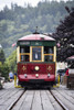 The Astoria Trolley running along the riverfront; Astoria, Oregon, United States of America Poster Print by Robert L. Potts / Design Pics - Item # VARDPI12282213