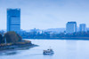 Deutsche Post Tower by Rhein River, Bonn, North Rhine-Westphalia, Germany Poster Print by Panoramic Images - Item # VARPPI174008