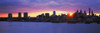 Philadelphia skyline at dusk, Pennsylvania, USA Poster Print by Panoramic Images - Item # VARPPI153934