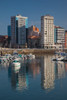 Buildings at the waterfront, Puerto Deportivo, Cimadevilla, Gijon, Asturias Province, Spain Poster Print by Panoramic Images - Item # VARPPI156753