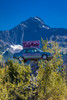 Eads Auto, Seward Alaska - a car in the trees under a large mountain Poster Print by Panoramic Images - Item # VARPPI182508