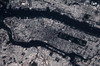 Satellite view of Manhattan, New York City, New York State, USA Poster Print by Panoramic Images - Item # VARPPI181223