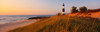 Big Sable Point Lighthouse at dusk, Ludington, Mason County, Michigan, USA Poster Print by Panoramic Images - Item # VARPPI173496
