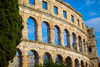 Pula, Istria County, Croatia. The Roman amphitheatre. Poster Print by Panoramic Images - Item # VARPPI174248