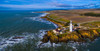 Elevated view of Pigeon Point Lighthouse, Pescadero, California, USA Poster Print by Panoramic Images - Item # VARPPI173691