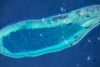 Satellite view of Parcel Islands in South China Sea, China Poster Print by Panoramic Images - Item # VARPPI181333