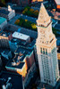 AERIAL view of Custom House Tower, Boston, MA Poster Print by Panoramic Images - Item # VARPPI181965