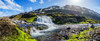 Small waterfall in Mjoifjordur, Iceland Poster Print by Panoramic Images - Item # VARPPI171154
