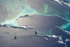 Satellite view of islands, Bahamas Poster Print by Panoramic Images - Item # VARPPI181087
