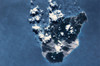 Satellite view of Montserrat Island, British Overseas Territory Poster Print by Panoramic Images - Item # VARPPI181160