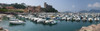 View of harbor and castle of Lerici, Liguria, Italy Poster Print by Panoramic Images - Item # VARPPI158292