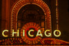 Detail of Neon Sign on Chicago Theater, Chicago, Illinois Poster Print by Panoramic Images - Item # VARPPI182801