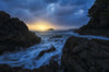 Sunset over the ocean near the town of Tofino; British Columbia, Canada Poster Print by Robert Postma / Design Pics - Item # VARDPI12308199