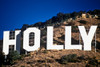 Hollywood sign on the hillsides of Hollywood, Los Angeles, California Poster Print by Panoramic Images - Item # VARPPI182777