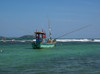 Fishing boat at anchor, Matara, Southern Province, Sri Lanka Poster Print by Panoramic Images - Item # VARPPI163335