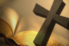 Cross With Open Bible Poster Print by Darren Greenwood / Design Pics - Item # VARDPI1782257