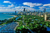 Aerial View of Chicago, Illinois Poster Print by Panoramic Images - Item # VARPPI182813
