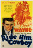 Ride Him Cowboy Movie Poster Print (27 x 40) - Item # MOVCH8720 Ride Him Cowboy Movie Poster Print (27 x 40) - Item # MOVCH8720