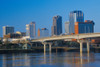 Arkansas River and skyline in Little Rock, Arkansas Poster Print by Panoramic Images - Item # VARPPI181667