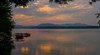 Sunset over a lake, Knowlton, Quebec, Canada Poster Print by Panoramic Images - Item # VARPPI173882