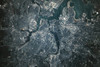Satellite view of Boston, Massachusetts, USA Poster Print by Panoramic Images - Item # VARPPI181050