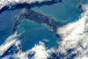Satellite view of Cape Cod National Seashore area in North Atlantic Ocean, Massachusetts, USA Poster Print by Panoramic Images - Item # VARPPI181070