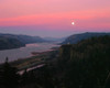 Millenium Moon over Crown Point, Portland Women's Forum State Park, Columbia River Gorge National Scenic Area, Multnomah County, Oregon, USA Poster Print by Panoramic Images - Item # VARPPI172104