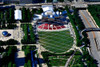 Aerial view of Millennium Park, Chicago, Illinois, USA Poster Print by Panoramic Images - Item # VARPPI173655