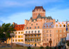 Facade of Chateau Frontenac in Lower Town, Quebec City, Quebec, Canada Poster Print by Panoramic Images - Item # VARPPI173893