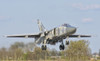 Ukrainian Air Force Su-24 aircraft landing at Lutsk Air Base, Ukraine. Poster Print by Giovanni Colla/Stocktrek Images - Item # VARPSTGCA100721M