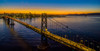 Bay Bridge at dusk, San Francisco, California, USA Poster Print by Panoramic Images - Item # VARPPI173482