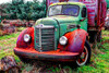 International truck 2 HDR, Overisel Township, Allegan County, Michigan, USA Poster Print by Panoramic Images - Item # VARPPI163034