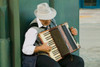 Male accordion player in town center of Sevilla, Andalucia, Southern Spain Poster Print by Panoramic Images - Item # VARPPI182087