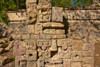 Carved stonework on the Temple of the Warriors at the ancient Mayan city of Chichen Itza, in Yucatan, Mexico Poster Print by Panoramic Images - Item # VARPPI182145