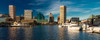 Panoramic view of Baltimore Inner Harbour, Maryland Poster Print by Panoramic Images - Item # VARPPI182633