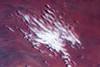 Satellite view of clouds over desert, Costellos, Northern Territory, Australia Poster Print by Panoramic Images - Item # VARPPI181298