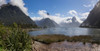 Lake with mountains in the background, Milford Sound, Southland, South Island, New Zealand Poster Print by Panoramic Images - Item # VARPPI171450