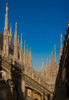 Milan, Milan Province, Lombardy, Italy. Spires on the roof of the Duomo, or cathedral. Poster Print by Panoramic Images - Item # VARPPI170167