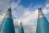Rooftop towers at museum of technology and art, Bundeskunsthalle, Museumsmeile, Bonn, North Rhine-Westphalia, Germany Poster Print by Panoramic Images - Item # VARPPI174028
