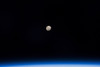 Moon over Earth Poster Print by Panoramic Images - Item # VARPPI181108