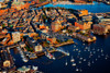 AERIAL morning view of harbor of Boston, MA Poster Print by Panoramic Images - Item # VARPPI181967