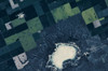 Satellite view of fields near Bladworth, Saskatchewan, Canada Poster Print by Panoramic Images - Item # VARPPI181158
