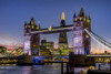 Shard with Tower Bridge at sunset; London, England Poster Print by Charles Bowman / Design Pics - Item # VARDPI12322018