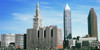 Skyscrapers in a city, Cleveland, Ohio, USA Poster Print by Panoramic Images - Item # VARPPI154143